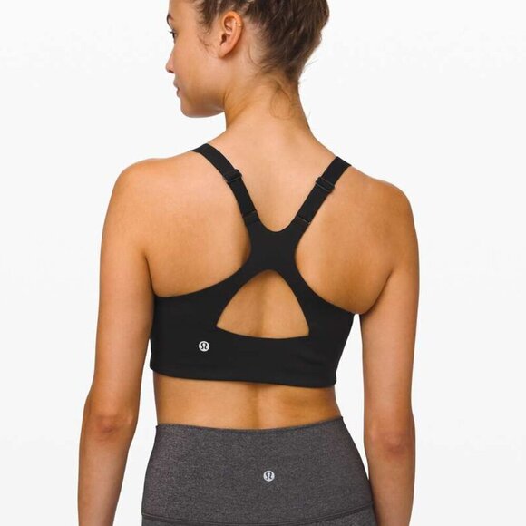 Lululemon Take Power Bra - 10 B/C Black - Picture 1 of 6
